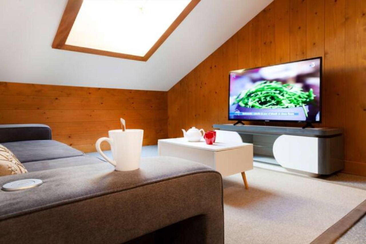 Appartement Le Galetas Des Planards Chamonix Dış mekan fotoğraf